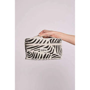 Hindbag Gaspard Kosmetyczka - Kremowa Zebra