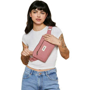 Hindbag Harry Rectangular Bum Bag - Blush Pink