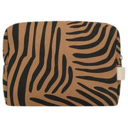 Kosmetyczka Hindbag Leon - Zebra Cynamonowy Brąz