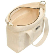Torba na ramię Louise Square Crossbody - aksamitny beż