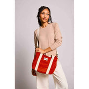 Torba na ramię Louise Square Crossbody - Velvet Brick Orange