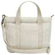 Torba na ramię Louise Square Teddy Crossbody - Arctic White
