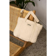 Torba na ramię Louise Square Teddy Crossbody - Arctic White