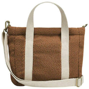 Torba na ramię Louise Square Teddy Crossbody - brązowa