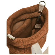 Torba na ramię Louise Square Teddy Crossbody - brązowa