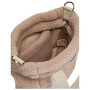 Torba na ramię Louise Square Teddy Crossbody - pudrowy róż