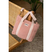 Torba na ramię Louise Square Teddy Crossbody - pudrowy róż