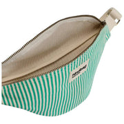Torba biodrowa Olivia - zielone paski