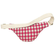 Torba biodrowa Olivia - róż Vichy