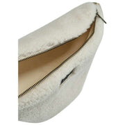 Torba biodrowa Olivia Teddy - Arctic White