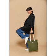 Torba na ramię Paul Tote Bag - oliwkowa zieleń