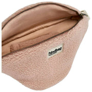Hindbag Sasha Duża torba na biodra typu Teddy - Pudrowy Róż