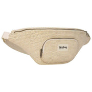 Torba biodrowa Sofia XL z tkaniny - Nude Beige