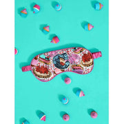 Jessica Russell Flint C for Cake Silk Eye Mask – Różowa/Czerwona