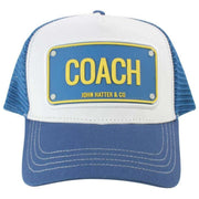 Kapelusz John Hatter Coach Rubber Trucker - niebieski/biały