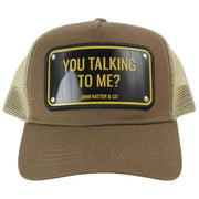 Aluminiowa czapka typu trucker John Hatter You Talking to Me - oliwkowa