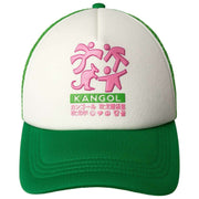 Kapelusz Trucker Kangol Unity Puff Print - Retro zielony