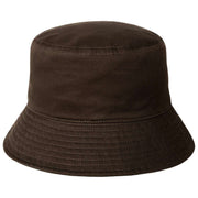 Kapelusz Kangol Washed Bucket - brąz kawowy