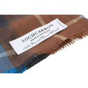 Locharron of Scotland Alba Buchanan Fine Merino Stole - Blue