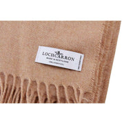 Koc Locharron of Scotland Borders Malt z owczej wełny - beżowy
