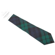 Locharron of Scotland Reiver Black Watch Tartan Wool Tie - Navy/Green