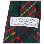 Krawat Locharron of Scotland Reiver Cameron of Erracht Nowoczesny krawat w kratę - Ciemnozielony/Granatowy/Czerwony