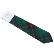 Nowoczesny krawat Locharron of Scotland Reiver Davidson Clan - zielony/niebieski/czerwony