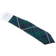 Nowoczesny krawat w kratę Locharron of Scotland Reiver Douglas - granatowy/ciemnozielony