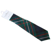 Nowoczesny krawat w kratę Locharron of Scotland Reiver Ferguson - granatowy/zielony/czerwony