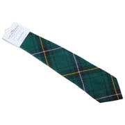 Nowoczesny krawat w kratę Locharron of Scotland Reiver Henderson - zielony/granatowy