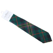 Nowoczesny krawat w kratę Locharron of Scotland Reiver Kennedy - zielony/granatowy/czerwony