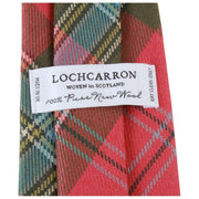 Krawat Locharron of Scotland Reiver MacLean of Duart Weathered Tartan - różowo-różowy/zielony