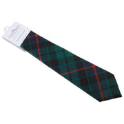 Nowoczesny krawat w kratę Locharron of Scotland Reiver Morrison - granatowy/zielony/czerwony