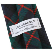 Krawat Locharron of Scotland Reiver Murray of Atholl Nowoczesny krawat w kratę - granatowy/zielony/czerwony
