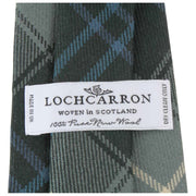Krawat Locharron of Scotland Reiver Patriot Weathered Tartan - szary/niebieski