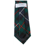 Nowoczesny krawat myśliwski Locharron of Scotland Reiver Robertson w kratę - granatowy/ciemny zielony