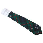 Nowoczesny krawat myśliwski Locharron of Scotland Reiver Robertson w kratę - granatowy/ciemny zielony