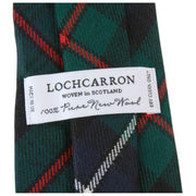 Nowoczesny krawat myśliwski Locharron of Scotland Reiver Robertson w kratę - granatowy/ciemny zielony