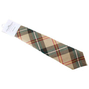 Krawat Locharron of Scotland Reiver Saskatchewan w kratę - beżowy/czarny/czerwony