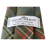 Krawat Locharron of Scotland Reiver Scott Weathered Tartan - szary/brązowy