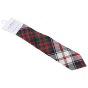 Sukienka Locharron of Scotland Revier MacDonald Nowoczesny krawat w kratę - biały/czerwony/ciemnozielony