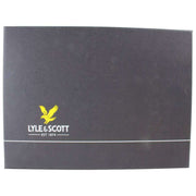 Zestaw upominkowy Lyle & Scott Donegal – szalik i czapka – kruczoczarna