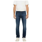 Dżinsy MAC Jeans Arne Pipe Hemp Denim – Ciemnoniebieski 3D Wash
