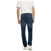 Dżinsy MAC Jeans Arne Pipe Hemp Denim – Ciemnoniebieski 3D Wash