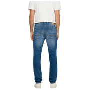 Dżinsy MAC Jeans Arne Pipe Hemp Denim - Mid Blue Autentyczne