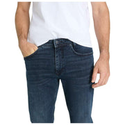 Dżinsy MAC Jeans Arne Recycled Denim Jeans – głęboki błękit, oryginalne używane