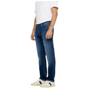 Dżinsy MAC Jeans Jog'n Light Sweat Denim - jasny, autentyczny używany niebieski
