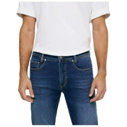 Dżinsy MAC Jeans Jog'n Light Sweat Denim - jasny, autentyczny używany niebieski