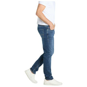 Dżinsy MAC Jeans Jog'n Light Sweat Denim - granatowy, autentyczne spranie