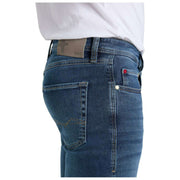 Dżinsy MAC Jeans Jog'n Light Sweat Denim - granatowy, autentyczne spranie